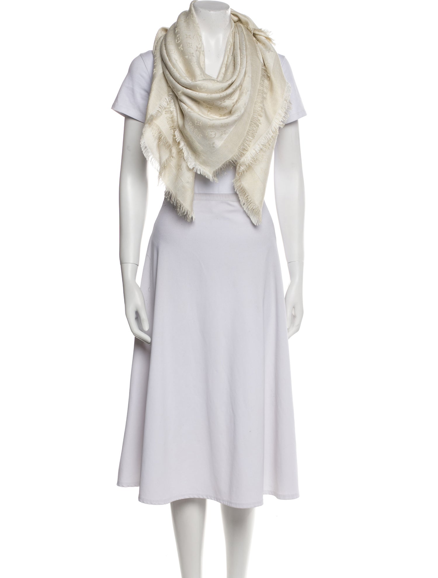 Louis Vuitton Silk 2017 Shawl